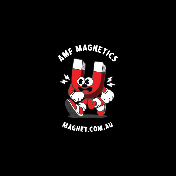 'Tiny Yet Mighty' Limited Edition AMF Magnetics T-shirt in Black