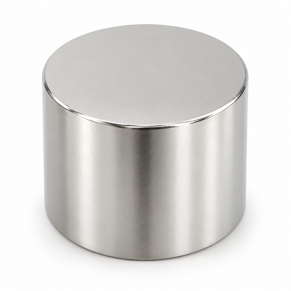 Neodymium Cylinder Magnet - 50.8mm x 50.8mm | N50