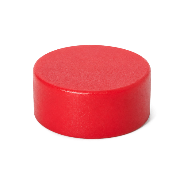 Neodymium Button Magnets - D12.7mm x 6.35mm | Thermoplastic Rubber (TPR) Coated | 16 Pack