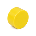 Neodymium Button Magnets - D12.7mm x 6.35mm | Thermoplastic Rubber (TPR) Coated | 16 Pack