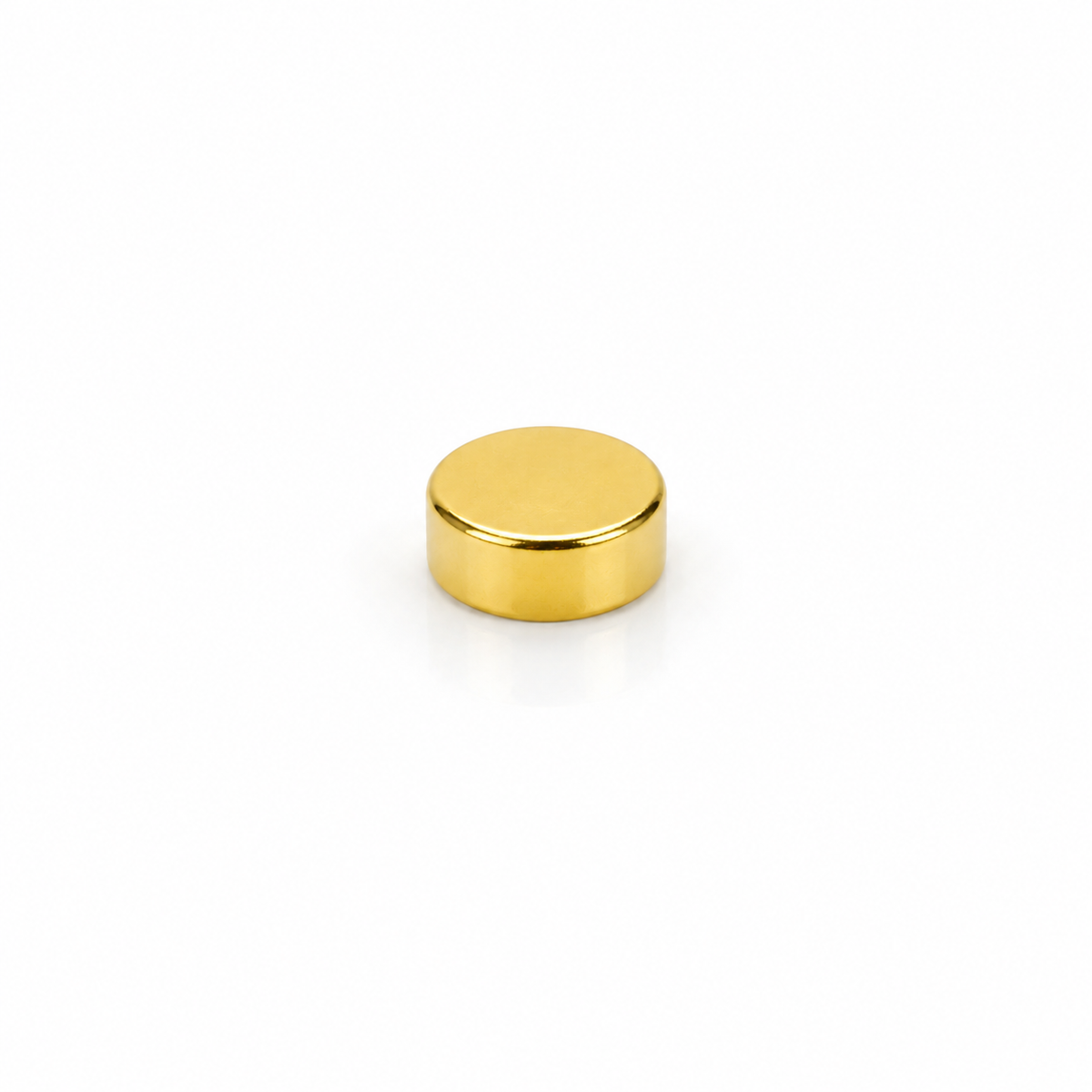 Neodymium Disc Magnet - 3mm x 1.5mm | N45 | Gold Coating