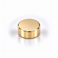 Neodymium Disc Magnet - 3mm x 1.5mm | N45 | Gold Coating