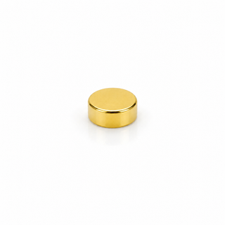 Neodymium Disc Magnet - 3mm x 1mm | N50 | Gold Coating