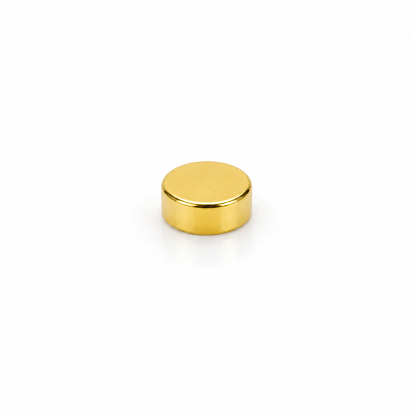 Neodymium Disc Magnet - 3mm x 1.5mm | N45 | Gold Coating