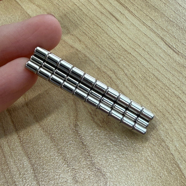 Neodymium Cylinder Magnet - D2.7mm x 4mm | N50