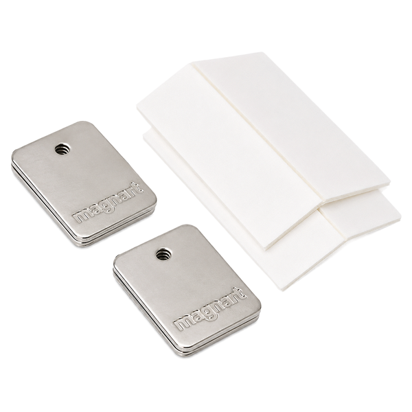 Metal Plates with Self Adhesive Tabs | 8 Pack