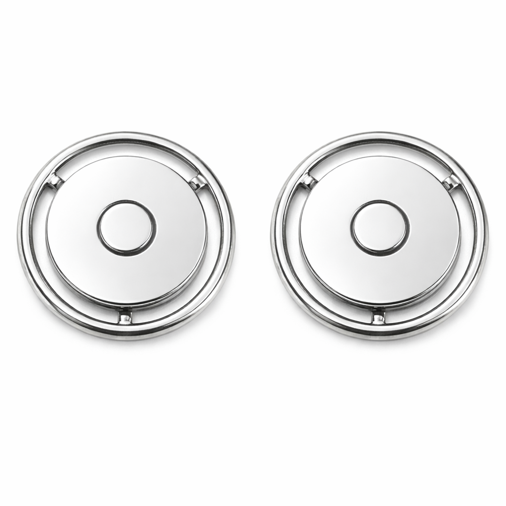 AMF Magnetics Magnetic Button Sewing Ring - 18mm North South Pair