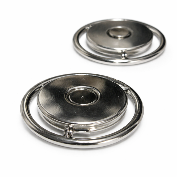 AMF Magnetics Magnetic Button Sewing Ring - 18mm North South Pair