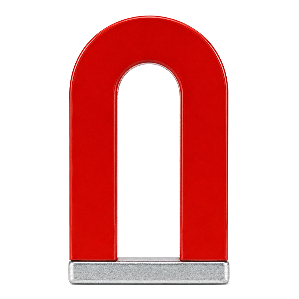Alnico Horseshoe Magnet - 5.08cm x 2.54cm x 6.35mm | Pull Force 1.36kg