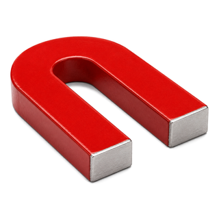 Alnico Horseshoe Magnet - 5.08cm x 2.54cm x 6.35mm | Pull Force 1.36kg