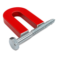 Alnico Horseshoe Magnet - 5.08cm x 2.54cm x 6.35mm | Pull Force 1.36kg