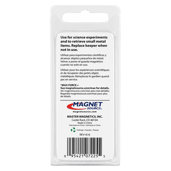 Alnico Horseshoe Magnet - 5.08cm x 2.54cm x 6.35mm | Pull Force 1.36kg