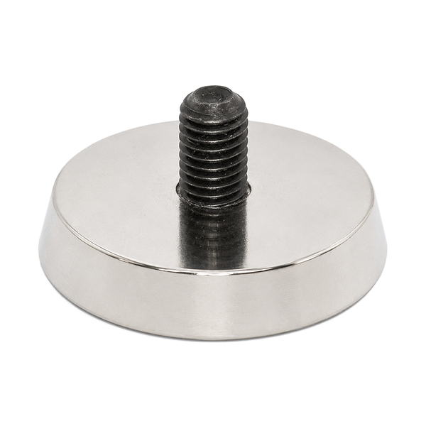 Neodymium Magnetic Fixing Plate – D74mm | M24 Thread