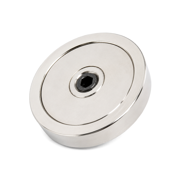 Neodymium Magnetic Fixing Plate – D74mm | M24 Thread