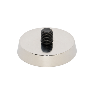 Neodymium Magnetic Fixing Plate – D50mm | M8 Thread x H25mm