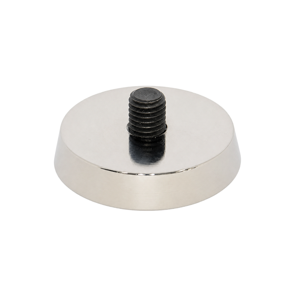 Neodymium Magnetic Fixing Plate – D50mm | M8 Thread x H25mm
