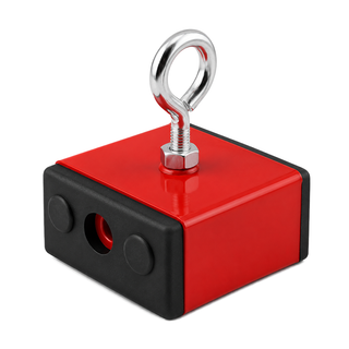 Heavy Duty Plastic Encased Retrieving Magnet | Pull Force 45kg