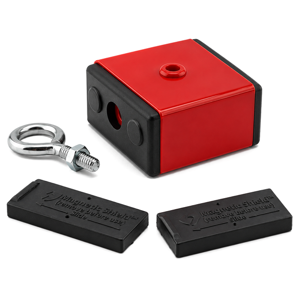 Heavy Duty Plastic Encased Retrieving Magnet | Pull Force 45kg