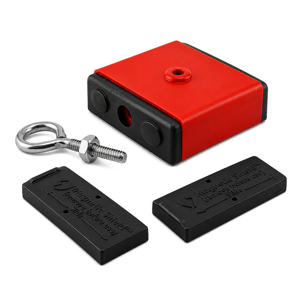 Plastic Encased Retrieving Magnet | Pull Force 18kg