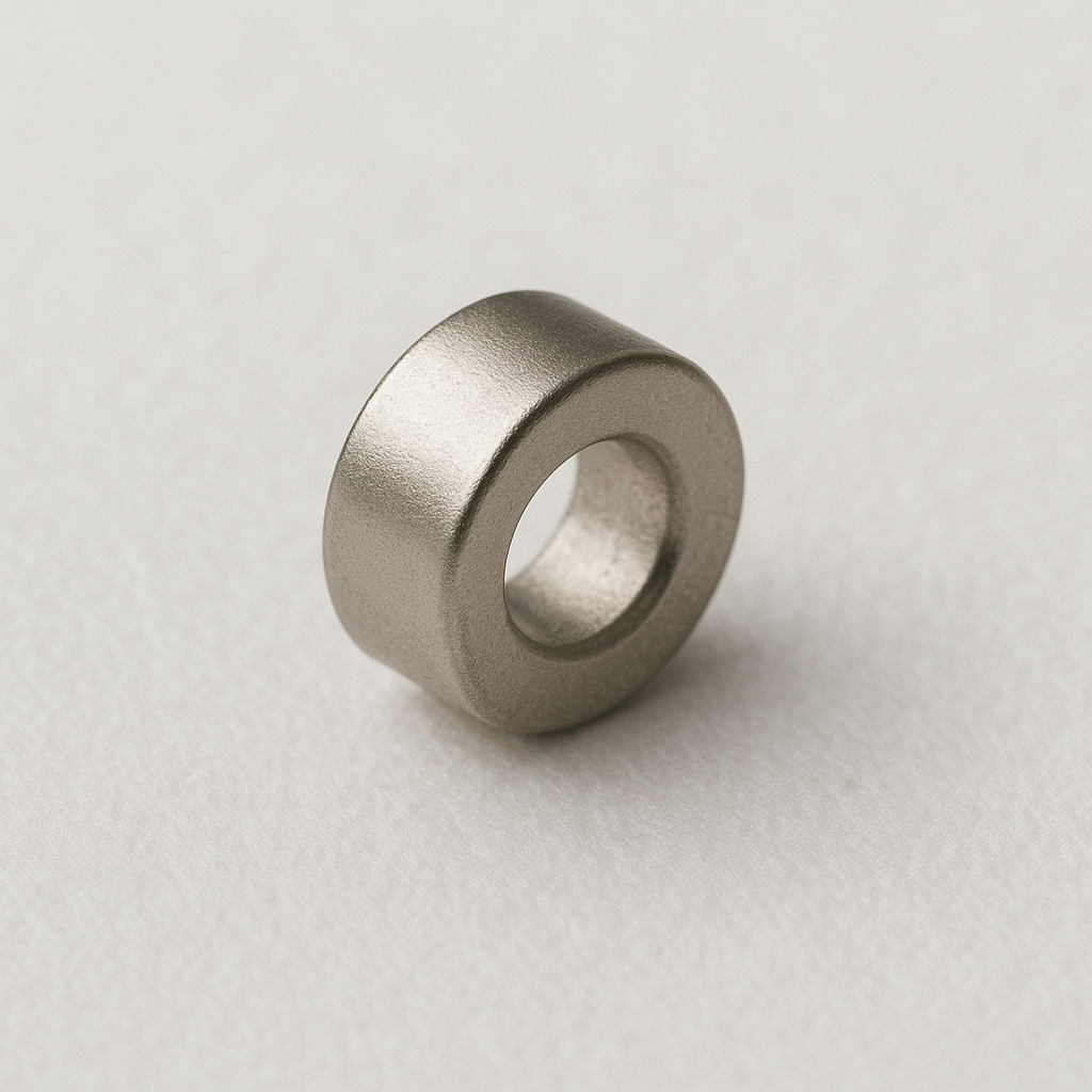 Neodymium Ring Magnet - 5mm (OD) x 2.5mm (ID) x 4mm (H) | N42UH | High Temperature ≤180°C | Diametrically Magnetised