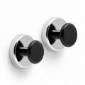 AMF Magnetics Handle Magnet with Knob and Round Ferrite Base 36mm diameter PACK OF 2