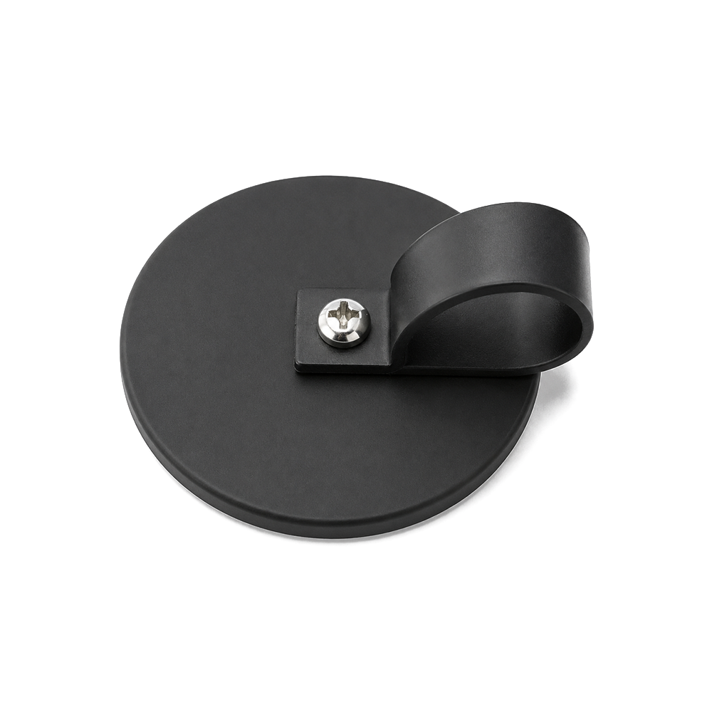 Rubber Coated Neodymium Pot Magnet - Diameter 66mm x 35mm with Nylon P Clamp