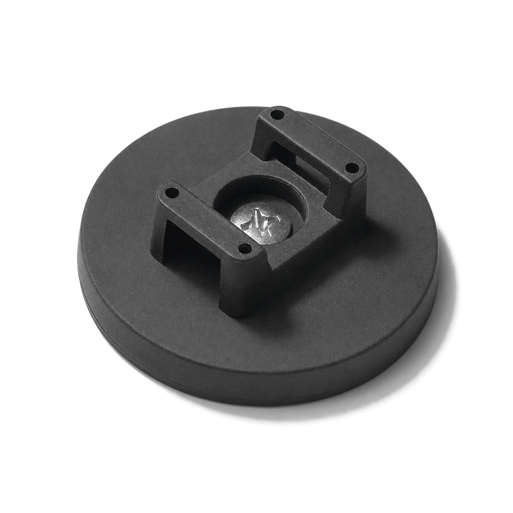 Rubber Coated Neodymium Pot Magnet - Diameter 88mm x 18mm with Cable Mount