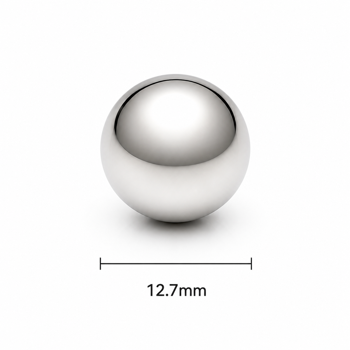 Neodymium Sphere Magnet - 12.7mm diameter | N35