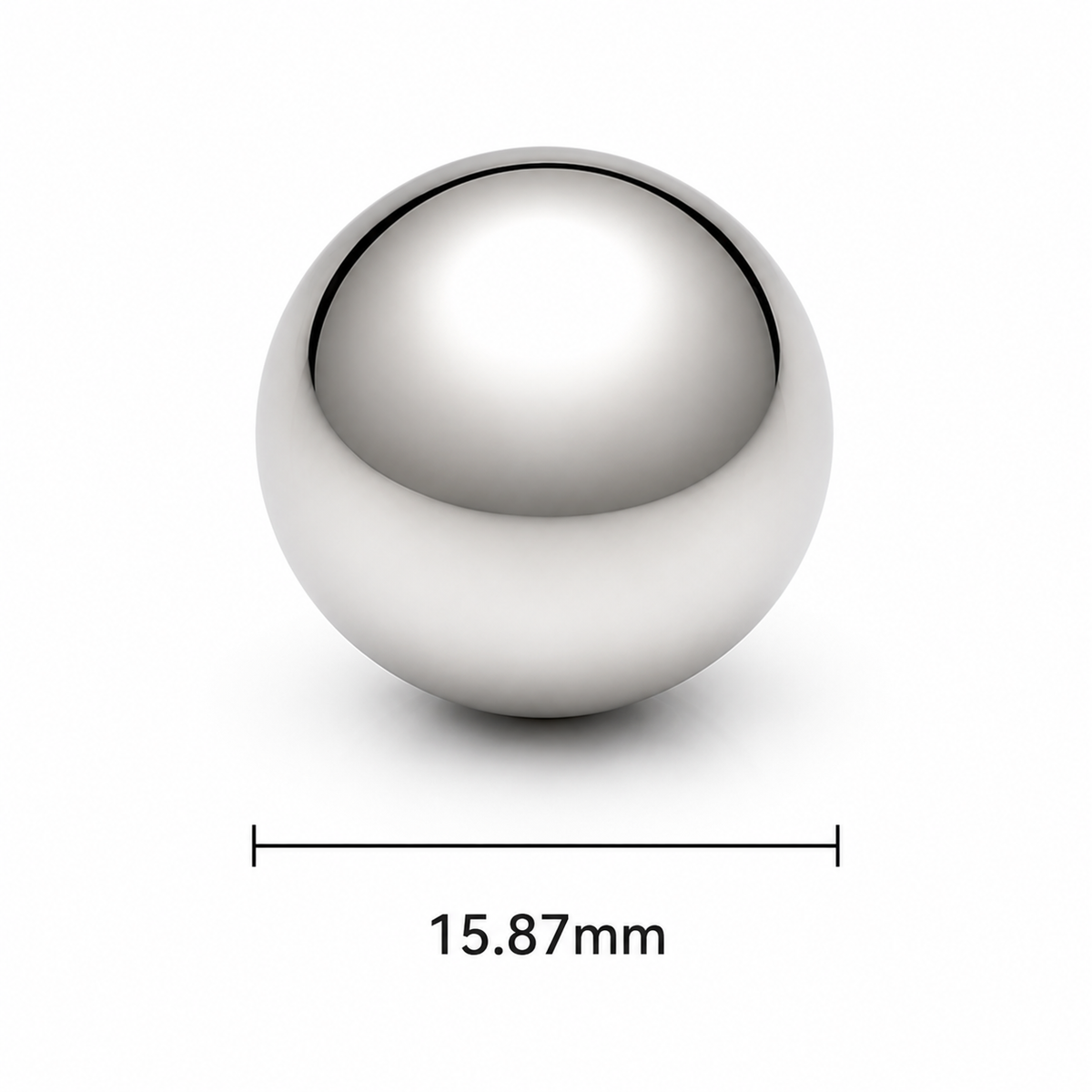 Neodymium Sphere Magnet - 15.87mm diameter | N38