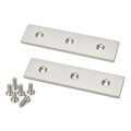Rectangular Stainless Steel Bars for Grate Magnet Frame | 150mm x 40mm x 5mm | SOLD PER PAIR