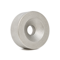 Samarium Cobalt (SmCo) Countersunk Ring Magnet - 20mm (OD) x 10mm (H) | Countersunk Hole D5.2mm | South on Countersunk
