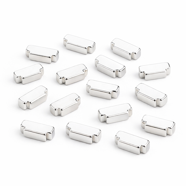 Neodymium T-Shaped Magnets (20 Pack) - 8mm x 3.3mm x 3.1mm | N48