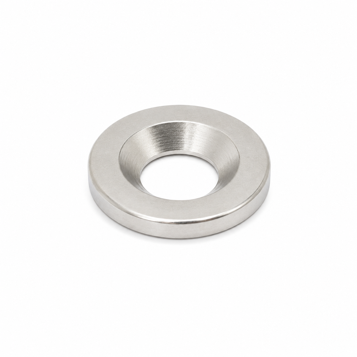 AMF Magnetics Non-Magnetic Steel Countersunk Washer 12mm (OD) x 1.5mm (H) Countersunk (ID)5.4mm/(ID)8.4mm