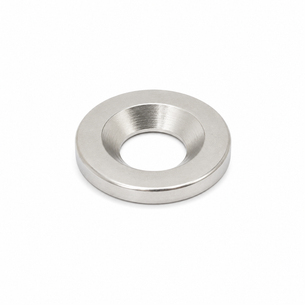 AMF Magnetics Non-Magnetic Steel Countersunk Washer 12mm (OD) x 1.5mm (H) Countersunk (ID)5.4mm/(ID)8.4mm