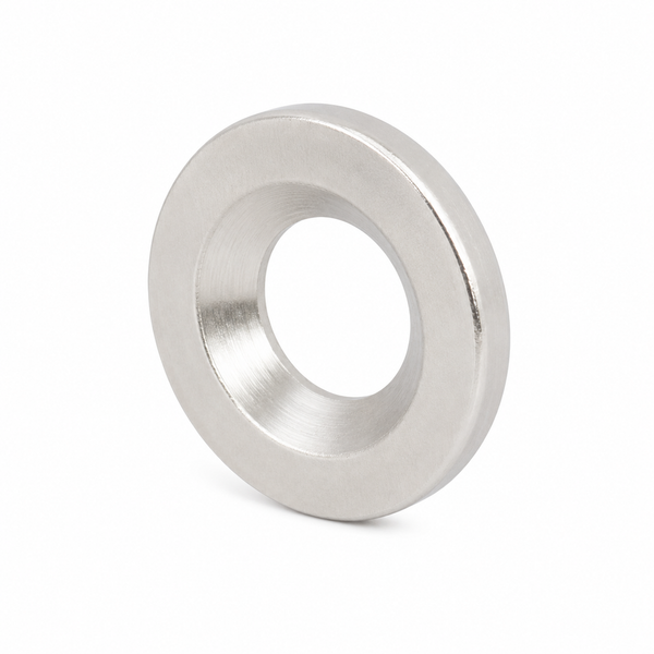 AMF Magnetics Non-Magnetic Steel Countersunk Washer 12mm (OD) x 1.5mm (H) Countersunk (ID)5.4mm/(ID)8.4mm