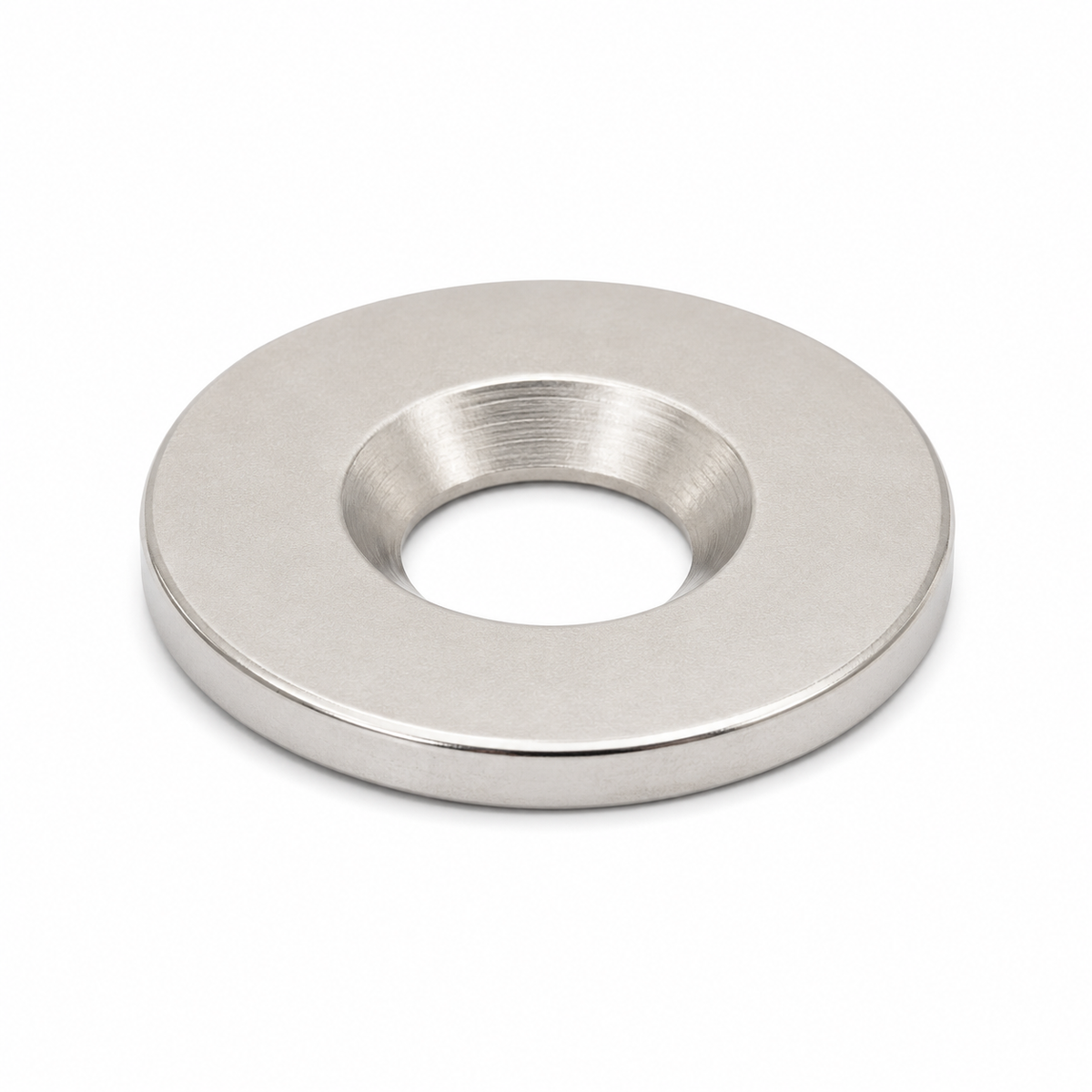 AMF Magnetics Non-Magnetic Steel Countersunk Washer 15mm (OD) x 1.5mm (H) Countersunk (ID)5.4mm/(ID)8.4mm