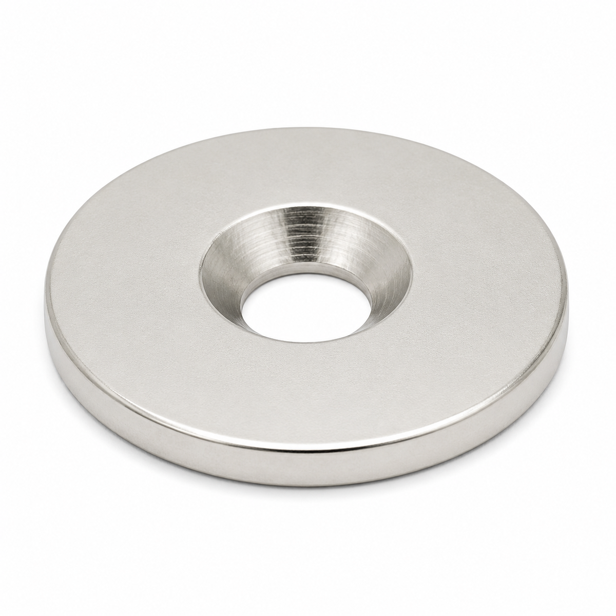 Non-Magnetic Steel Countersunk Washer | 20mm (OD) x 2mm (H) | Countersunk (ID)5mm/(ID)8.2mm