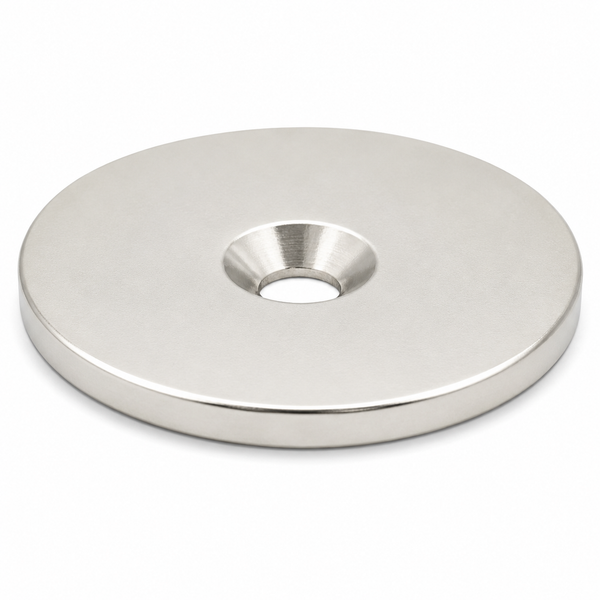 AMF Magnetics Non-Magnetic Steel Countersunk Washer 42mm (OD) x 3mm (H) Countersunk (ID)5.6mm/(ID)11.6mm