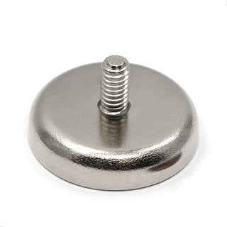 Male Thread Neodymium Pot Magnet - Diameter 32mm x 18mm