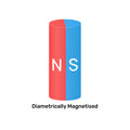 Neodymium Cylinder Magnet - 25mm x 25mm I Diametric