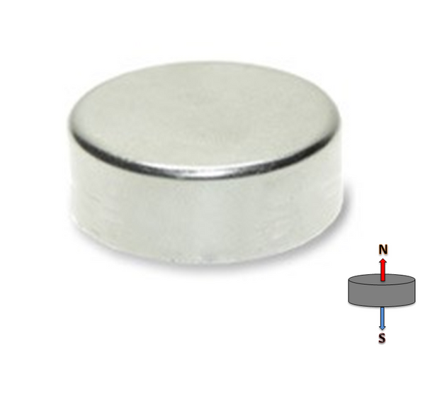Neodymium Disc Magnet - 15mm x 7mm | N35