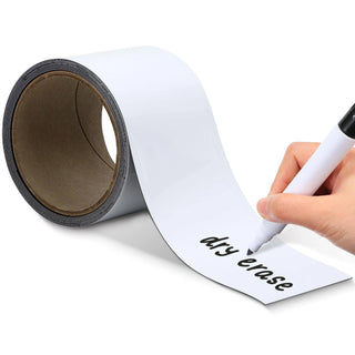 Rewritable PET White Magnetic Tape - 50mm x 0.6mm | 30m ROLL