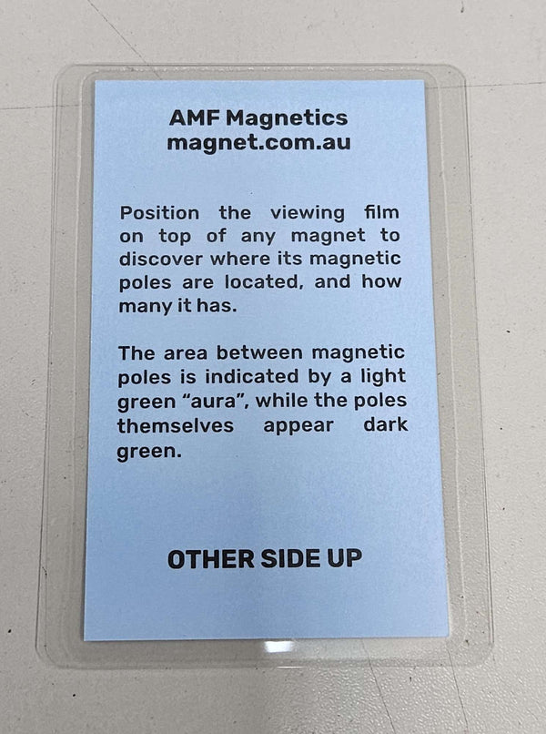 HD Visual Magnetic Field Viewer Card – AMF Magnetics