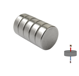 Neodymium Disc Magnet 15.88mm x 6.35mm N52