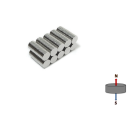 Neodymium Disc Magnet 7mm x 1mm N50