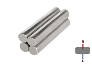 Neodymium Cylinder Magnet 12mm x 50mm N48