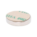 Self-Adhesive Neodymium Disc Magnet - 20mm x 4mm | N38 | Single-Sided 3M™ VHB™ F9472PC Adhesive