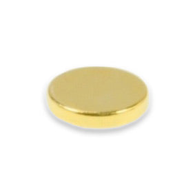 Neodymium Disc - 15mm x 3mm Gold