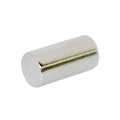 Neodymium Cylinder Magnet - 6.35mm x 12.7mm | N42 | Diametrically Magnetised