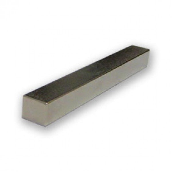 Neodymium Block Magnet - 50mm x 6mm x 6mm | Magnetised along the length